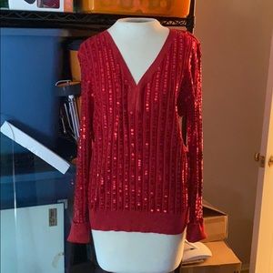 Classy Sequined Sweater NWOT